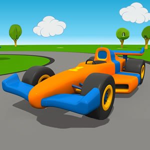 Cartoon Racing Cars Memory