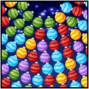 Orbiting Xmas Balls